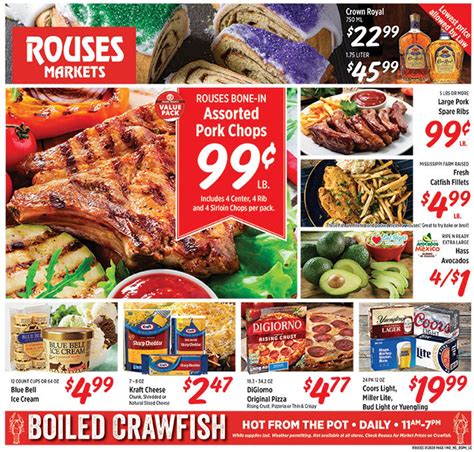 Rouses Markets Gulf Shores Parkway Gulf Shores, AL Weekly Ad 13 September - 18 October 2023. . Rouses gulf shores weekly ad